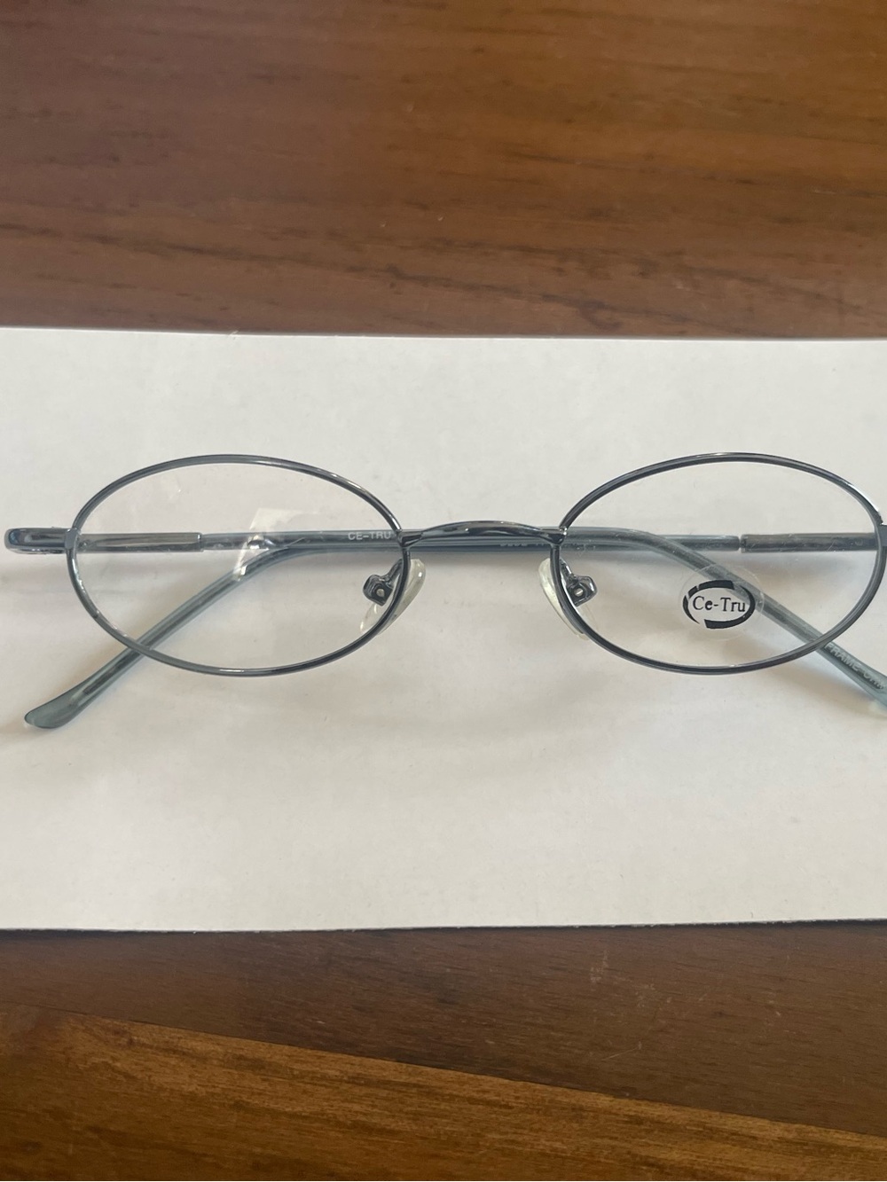 Silver Oval Frames - Small Glasses
